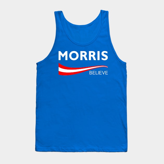 Morris on Blues Tank Top by Ekliptik